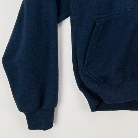 Cape Cod Co. Men’s Large Navy Hoodie Pullover Lettering Logo Kangaroo Pocket - Picture 5 of 9